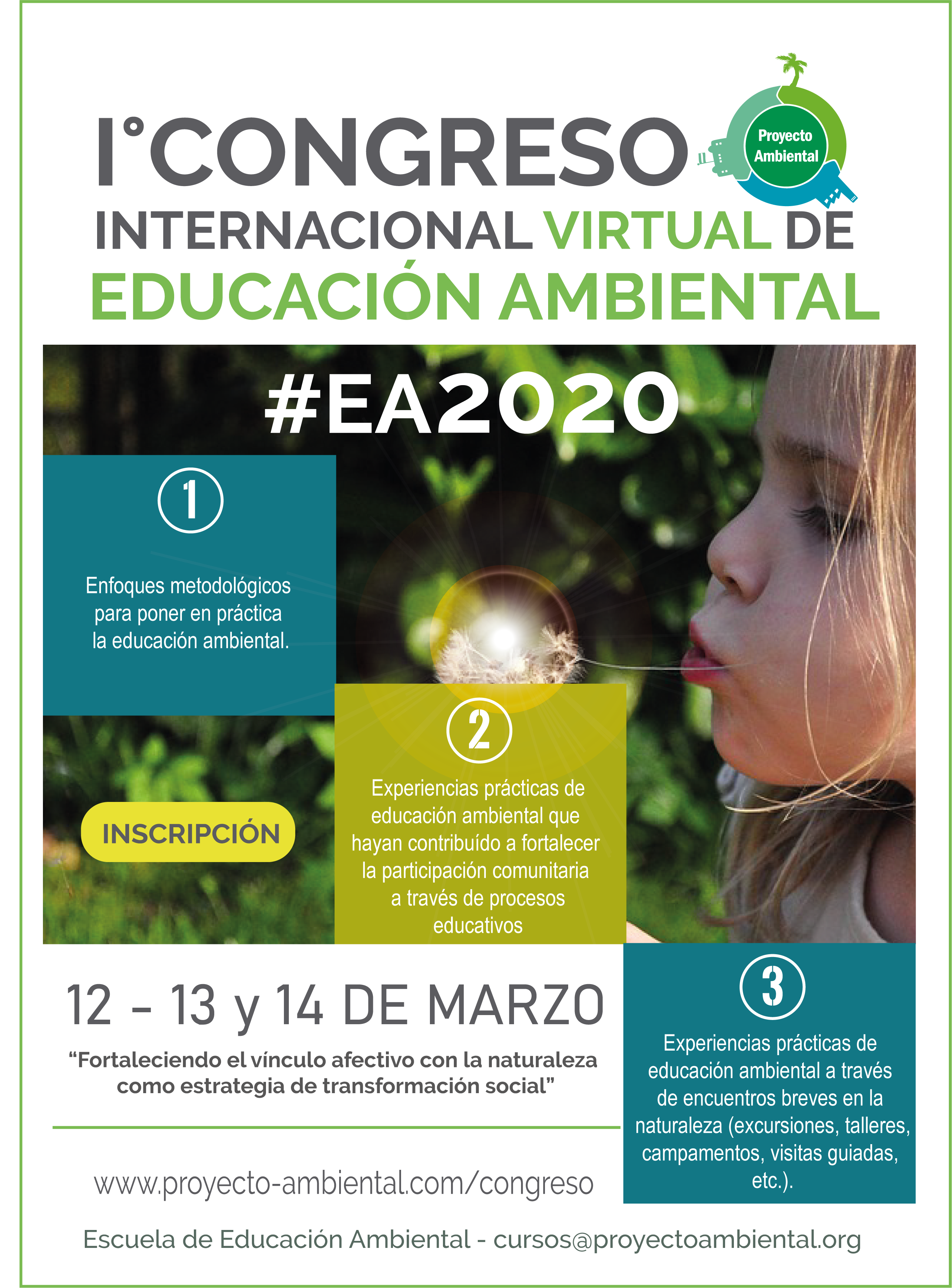 Lee más sobre el artículo Ier Congreso Virtual de Educación Ambiental